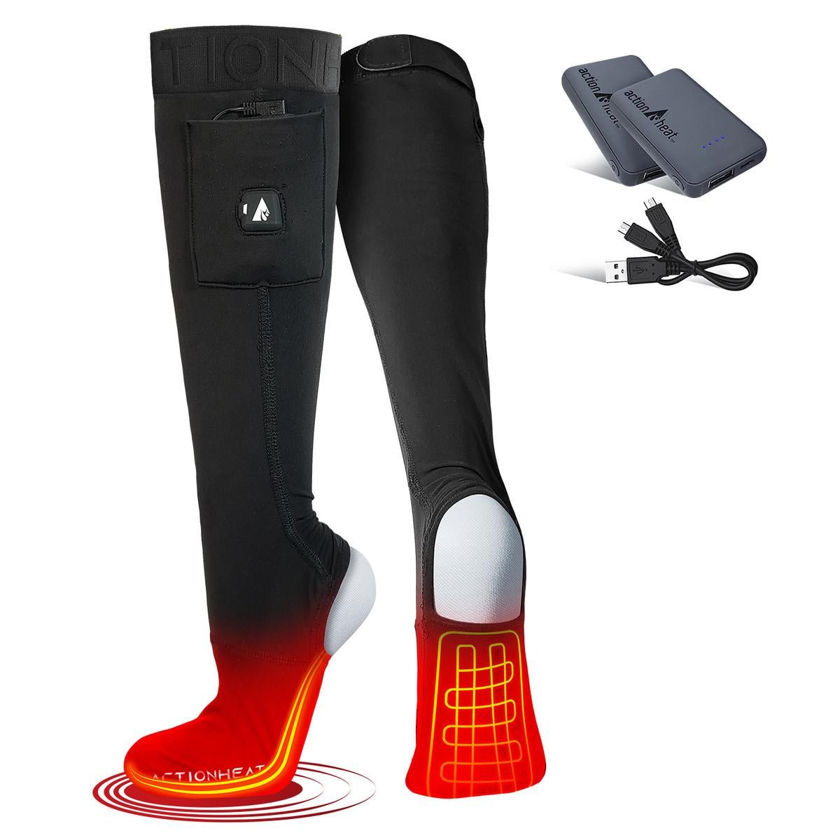 Saip 5V Battery Heated Sock Covers - Image 2