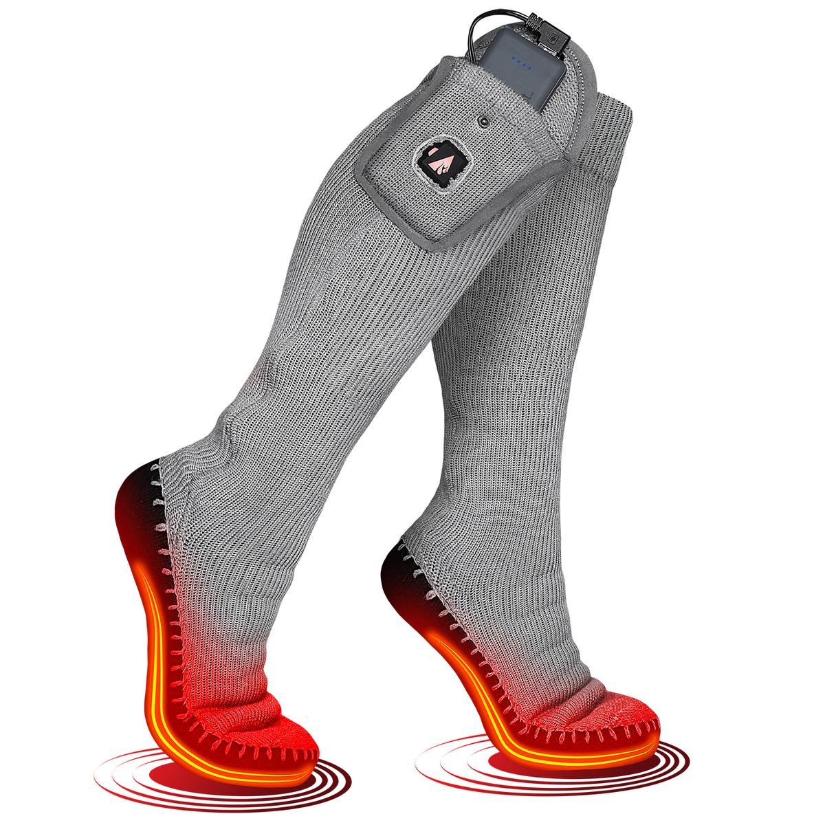Saip 5V Battery Heated Slipper Sock - Image 5