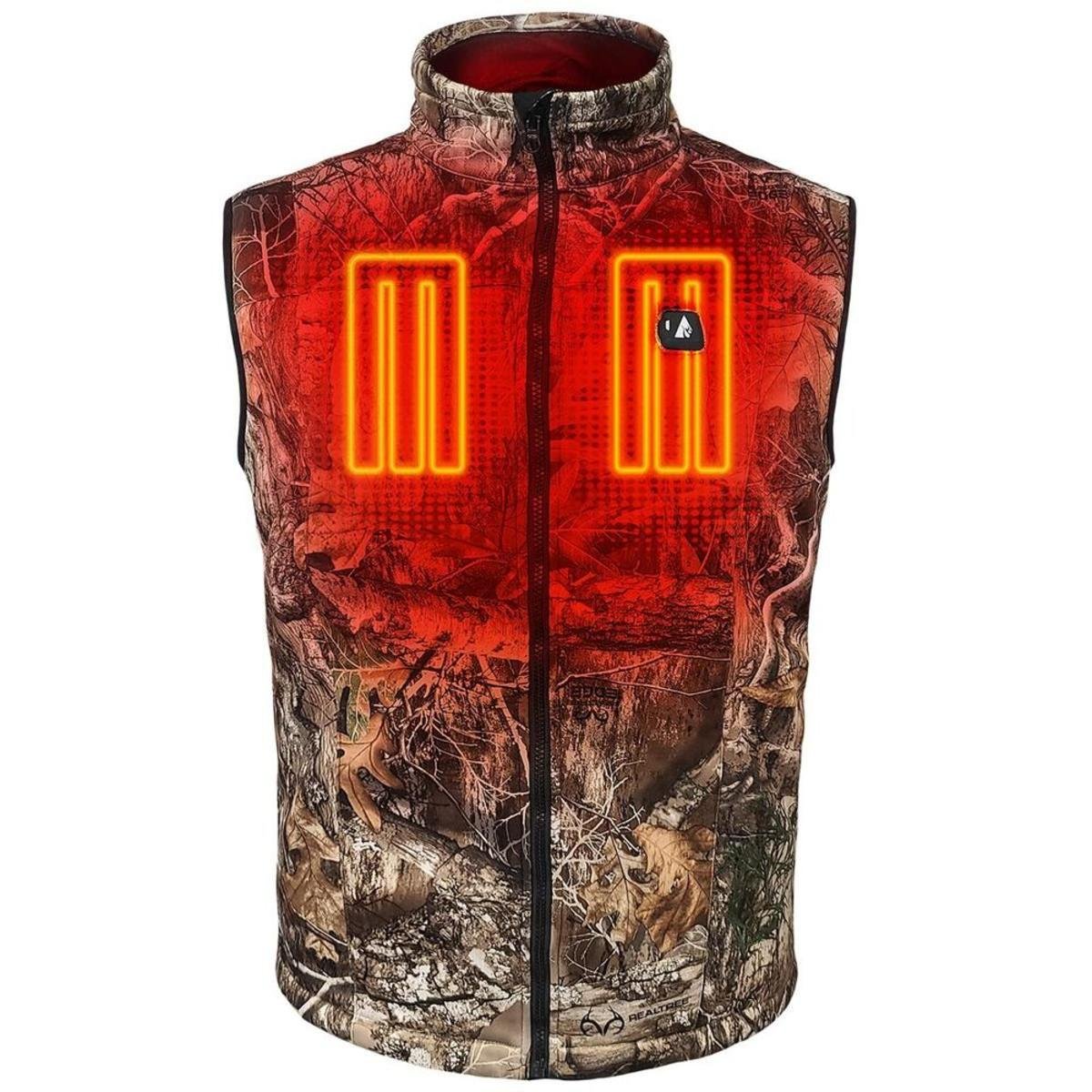 Open Box Saip 5V Men's Battery Heated Hunting Vest