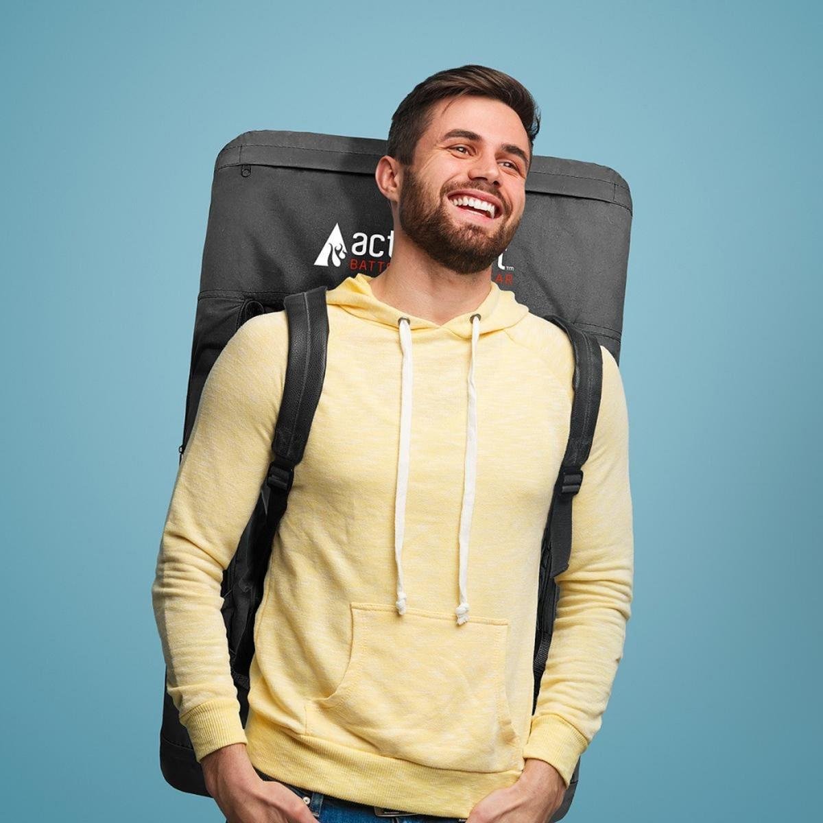 Open Box Saip 5V Heated Folding Bleacher Seat - Image 4