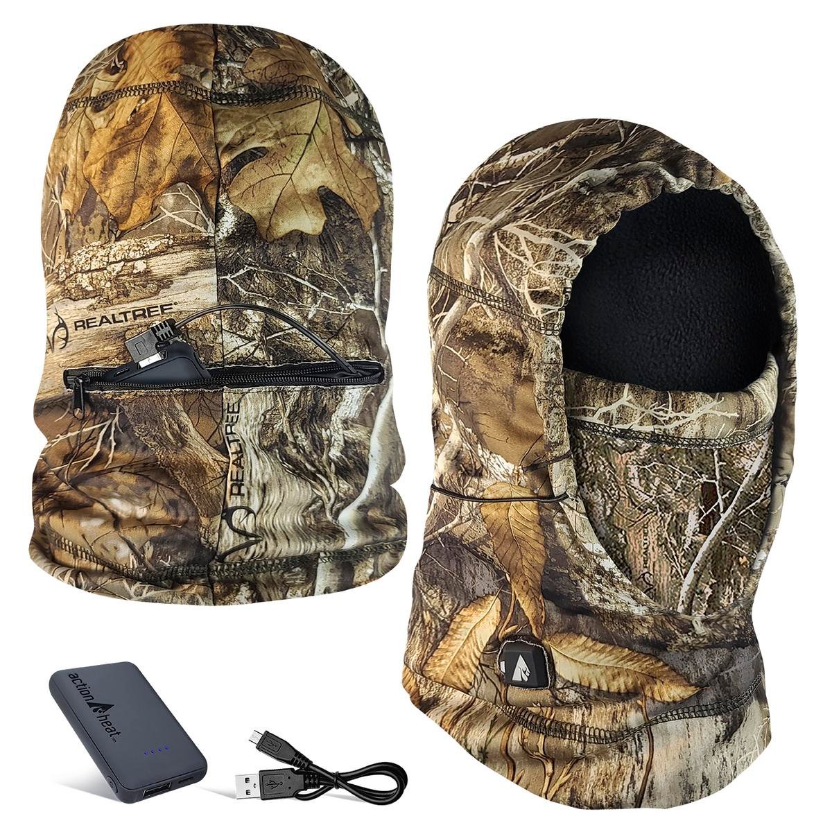 Saip 5V Battery Heated Hunting Fleece Balaclava - Image 9