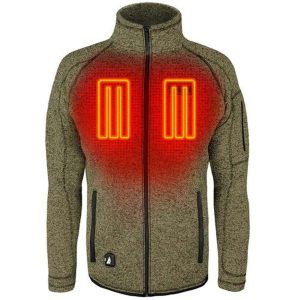 Open Box Saip 5V Men's Battery Heated Sweater Jacket