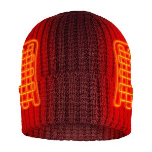 Saip 5V Battery Heated Waffle Knit Hat