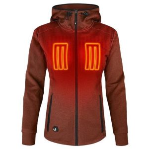 Open Box Saip 5V Women's Slim Fit Battery Heated Hoodie