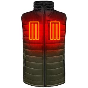 Open Box Saip 5V Men's Pocono Insulated Puffer Heated Vest