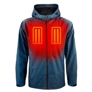 Open Box Saip 5V Men's Battery Heated Rain Jacket