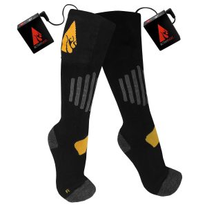 Saip 3V Cotton Rechargeable Battery Heated Socks 1.0