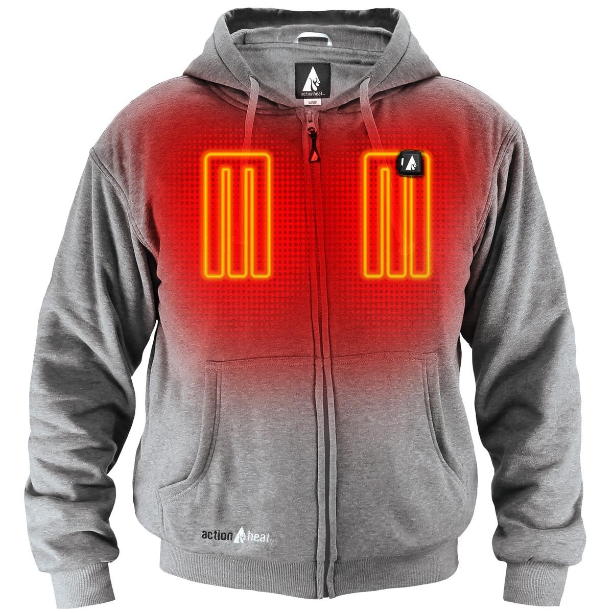Saip 5V Heavyweight Battery Heated Hoodie - Image 37