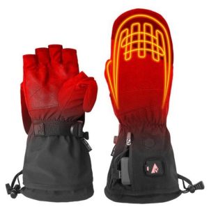 Open Box Saip 5V Men's Battery Heated Glomitts